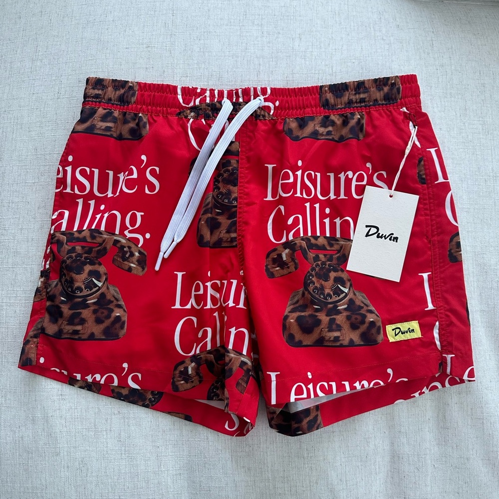Men’s Duvin Cat Call Swim Shorts - Picture 2 of 6